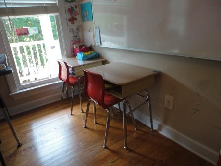Clara and Sadie desks
