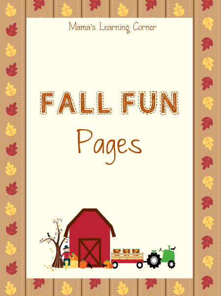 Fall Fun Pages Worksheet Packet 20 Pages of Fall Printables! - Mamas