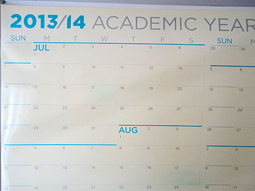 NeuYear Calendar - A Year-at-a-Glance for Homeschool Moms! - Mamas