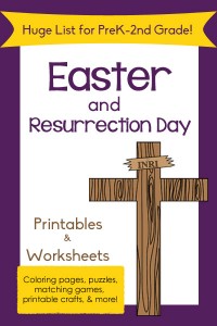 Easter Printables Round-Up - Christian-themed and Bunnies/Eggs