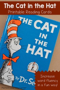 The Cat in the Hat Reading Cards