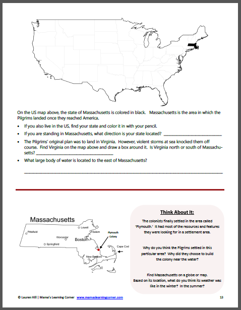 pilgrims-at-plymouth-worksheet-packet-for-1st-3rd-graders-mamas