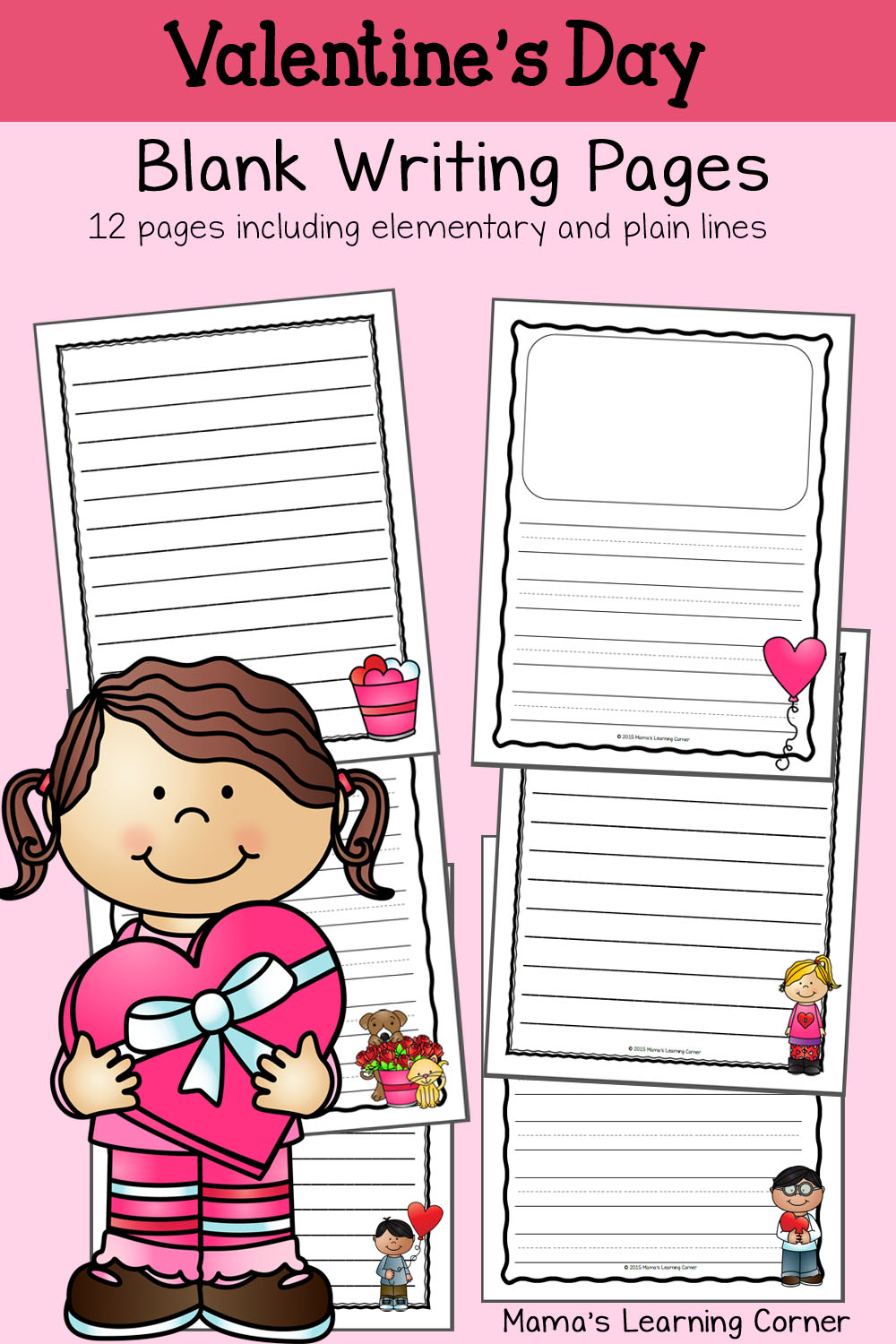 writing blank valentine valentines mamaslearningcorner corner learning bible prompts favorite copywork mamas