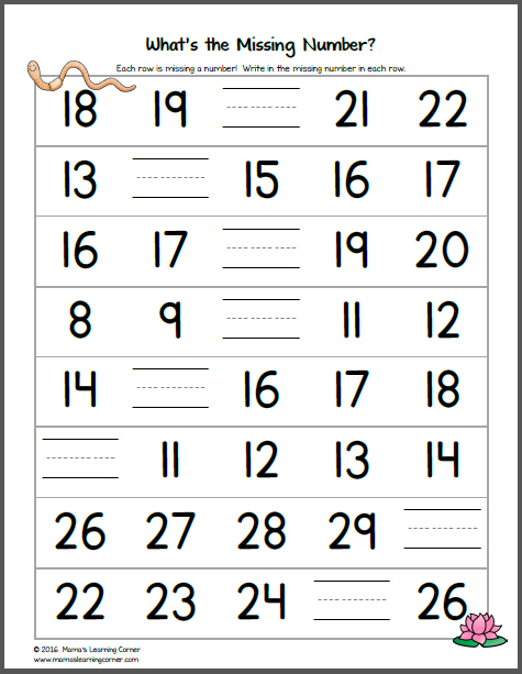 Pond Worksheets for Kindergarten and First Grade - Mamas Learning Corner