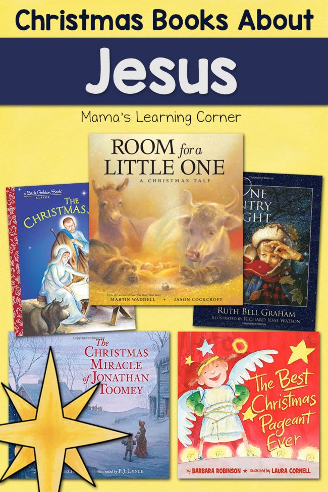 Favorite Christmas Books About Jesus - Mamas Learning Corner Favorite Christmas Books About Jesus