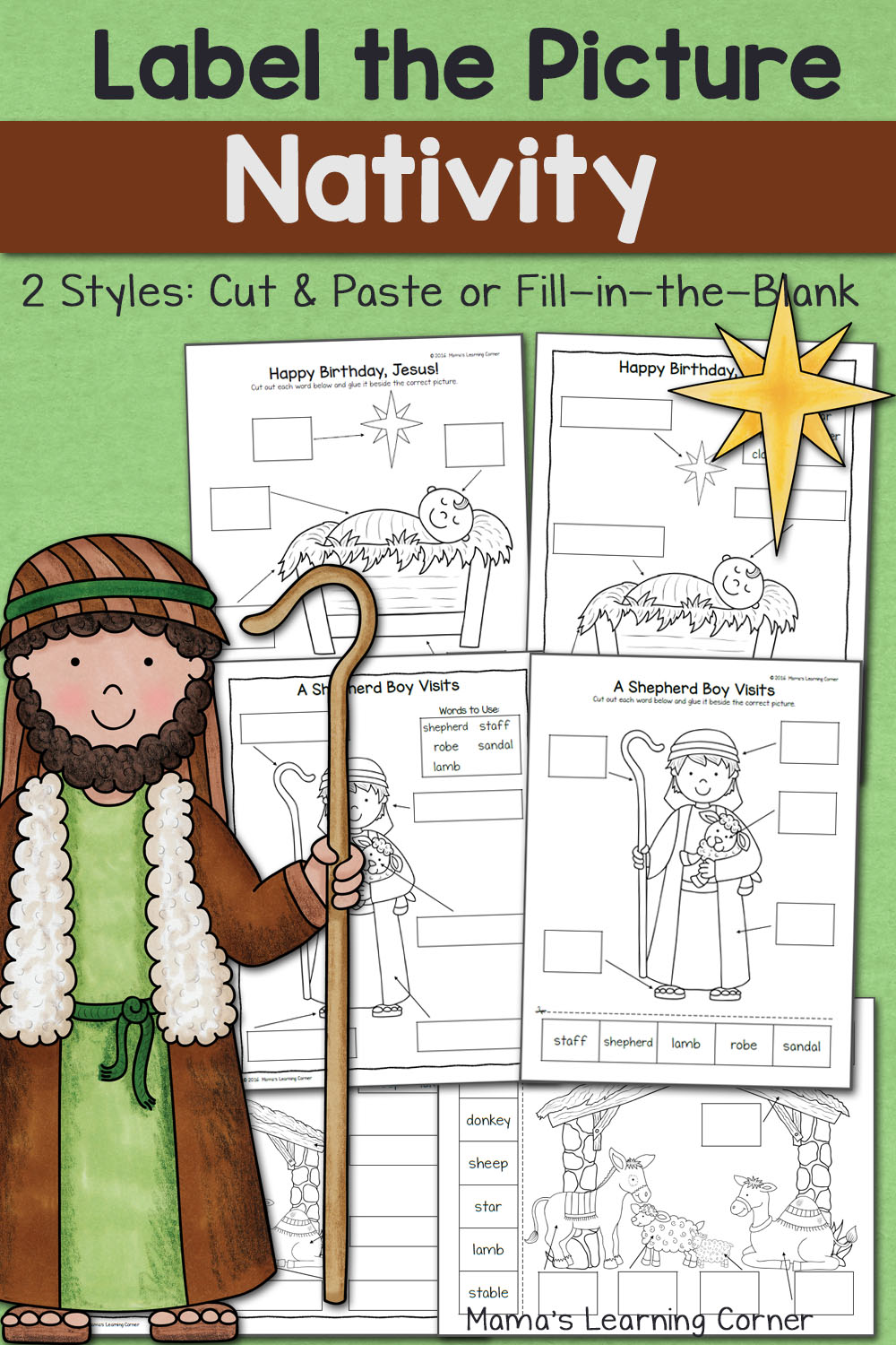Preschool Nativity Activities