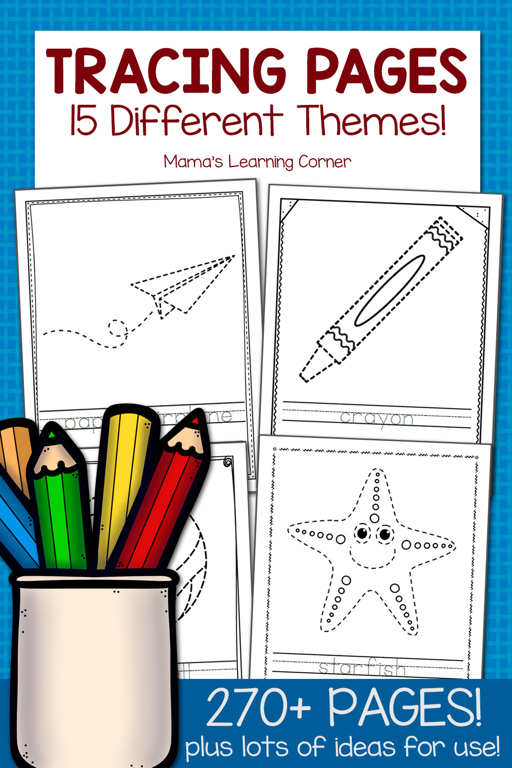 Tracing Pages Super Bundle - Mamas Learning Corner