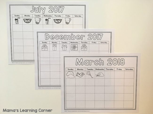 Kindergarten Calendar Notebook : Kindergarten first grade calendar notebook mamas Kindergarten Calendar Notebook : Kindergarten first grade calendar notebook mamas