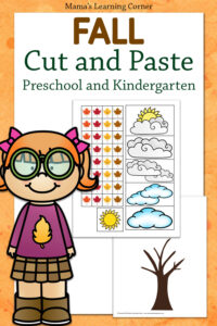 Fall Cut and Paste Activity