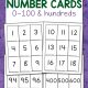 Printable Number Cards