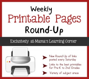 Weekly Printable Pages Round-up - Fall worksheets, printable, and goodies galore!