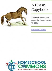 Horse Poems and Quips for Copywork
