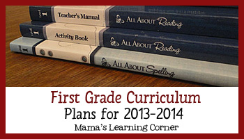First Grade Curriculum Plans 2013-2014