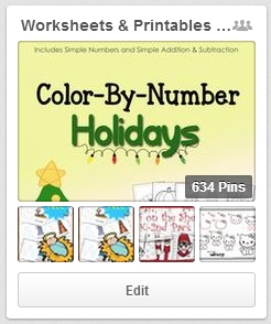 Worksheets and Printables for PreK to Second Grade Pinterest Board