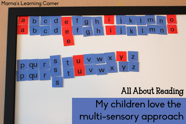 All About Reading - Multi-Sensory Approach