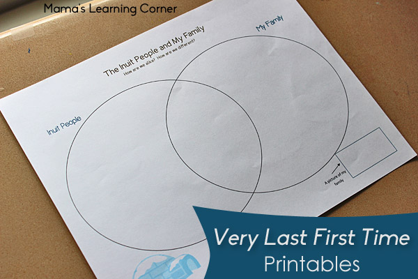 Free Literature-based Printables: Very Last First Time 