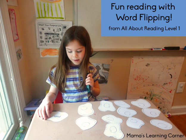 Word Flipping with All About Reading Level 1