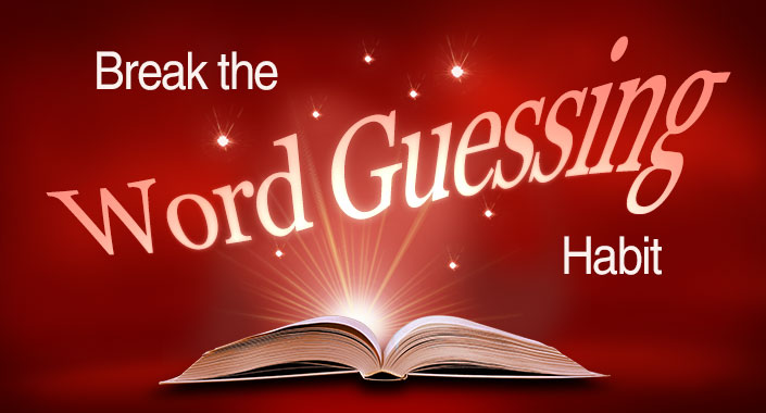 Help Your Child Stop Guessing at Words When Reading
