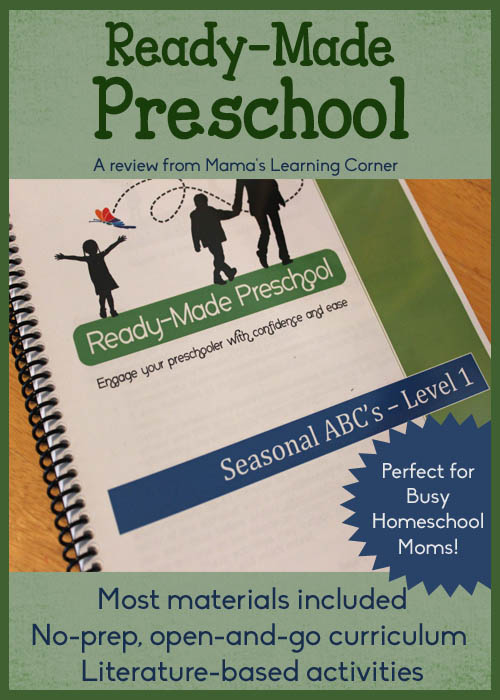 Ready-Made Preschool Review: a perfect curriculum for busy homeschool moms!
