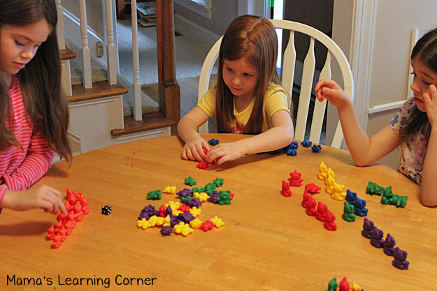 Bear Counters: Dice Game