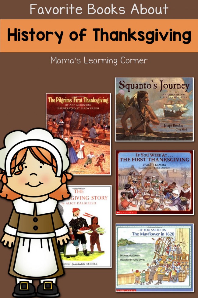 History of Thanksgiving Worksheets and Unit Study Resources Mamas
