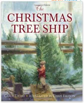 Cover of The Christmas Tree Ship - beautiful Christmas book for kids