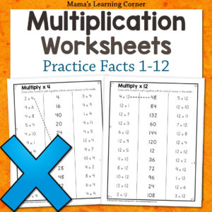 Multiplication Worksheets 1-12 Printable