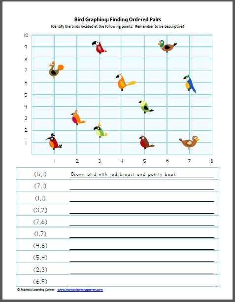 2 math for grade worksheet printable free Birds Graders 1st for Worksheet 3rd Mamas Packet