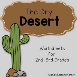 Desert Worksheets - Mamas Learning Corner Desert Worksheets