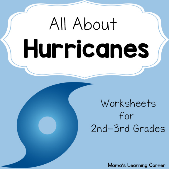 Hurricane Worksheets - Mamas Learning Corner