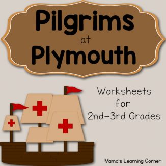 Pilgrims at Plymouth: Worksheets