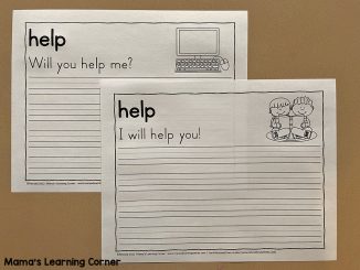 handwriting worksheets kindergarten printable