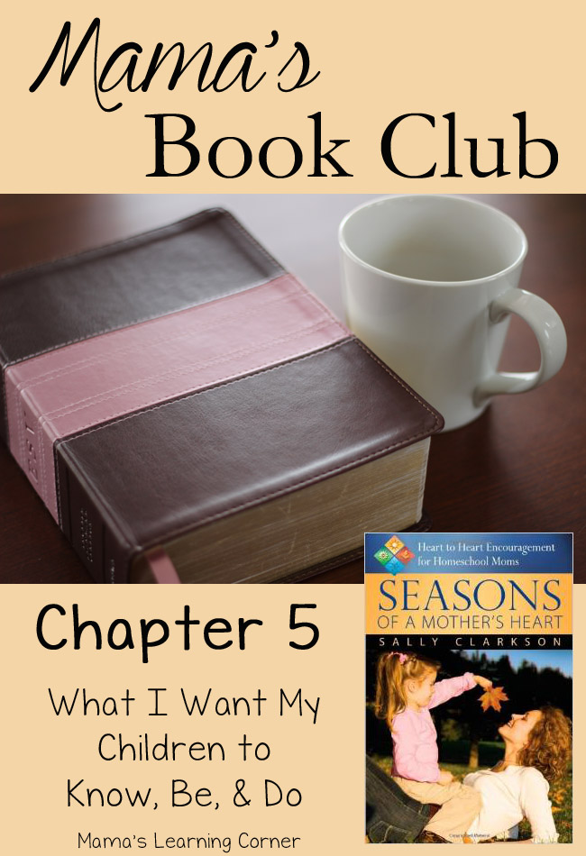 Seasons of a Mother's Heart Book Club Chapter 5