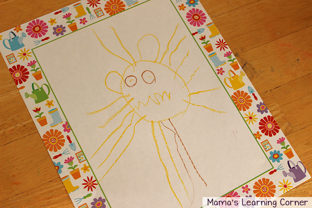 Activity Baskets for Kids:  I Can Draw Lion