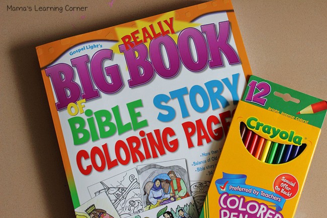 Early Kindergarten Curriculum: Bible Coloring Pages