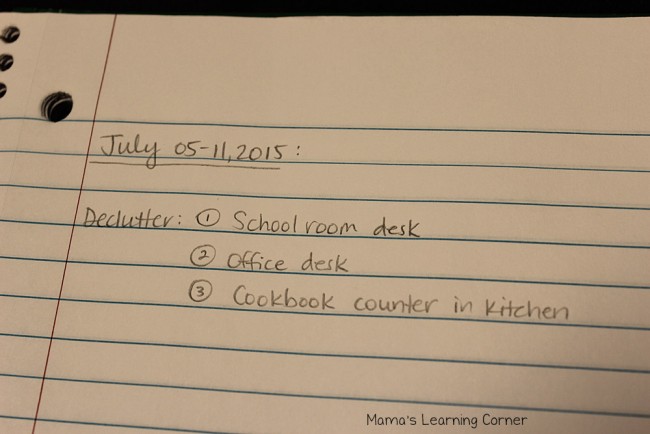 Learning to Live the Simple Life: Declutter List