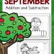 Color By Number Worksheets September - Mamas Learning Corner Color By Number Worksheets September