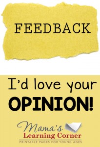 I'd love to know your thoughts and opinions! Please fill out my reader survey for 2015!