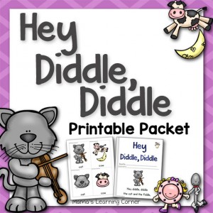 Hey Diddle Diddle Nursery Rhyme - Mamas Learning Corner Hey Diddle Diddle Nursery Rhyme