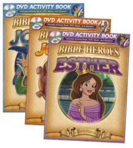 Bible Heroes Activity Books: Esther, Jonah, and Joshua