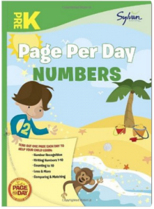 Page per day: practice a number each day