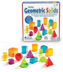 View Through Geometric Solids