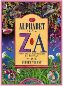 The Alphabet from Z to A (with much confusion on the way)