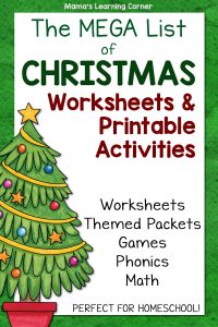 Ultimate Guide to Christmas Worksheets and Printable Activities Revised
