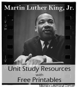 Martin Luther King Jr Free Printables 