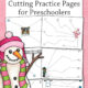 Winter Cutting Practice Pages