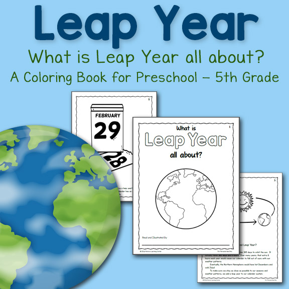 Leap Year Coloring Book