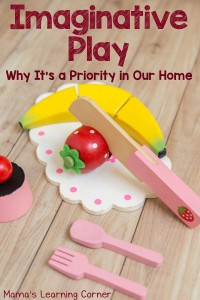 Why Imaginative Play is a Priority in Our Home