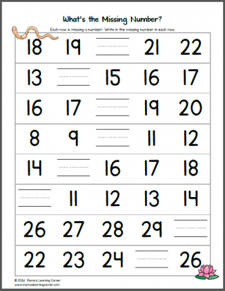 Pond Worksheets for Kindergarten and First Grade - Mamas Learning Corner