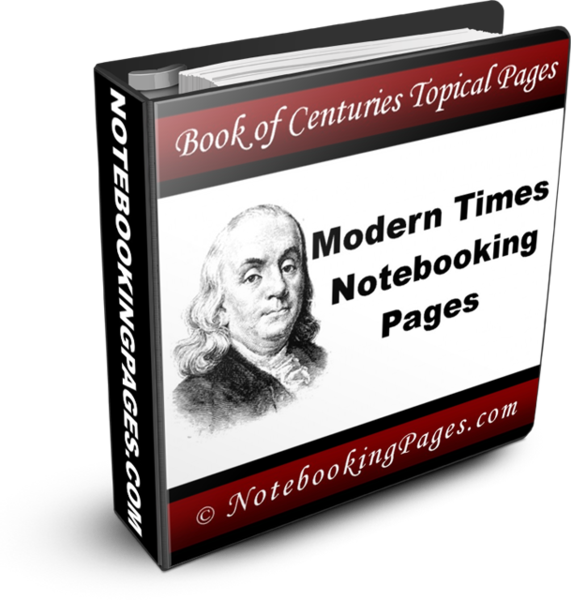 Benjamin Franklin Notebooking Pages